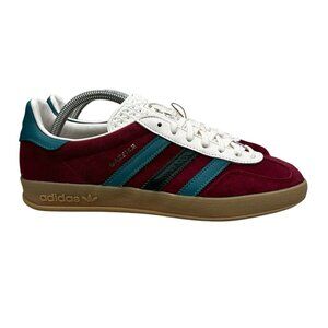 Adidas Gazelle Indoor Burgundy Arctic Fusion Green Shoes IG4996 Men's Sz 7 ~ 13